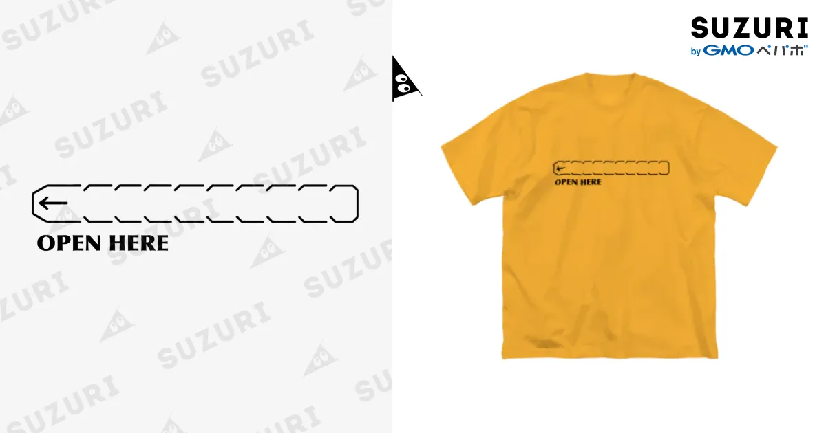 黒夢 ラッキードロー 当たりA ビッグシルエットTシャツ CAT イエロー XL ランダムくじ】Lucky Draw（全44種） - 黒夢 Official Goods Store