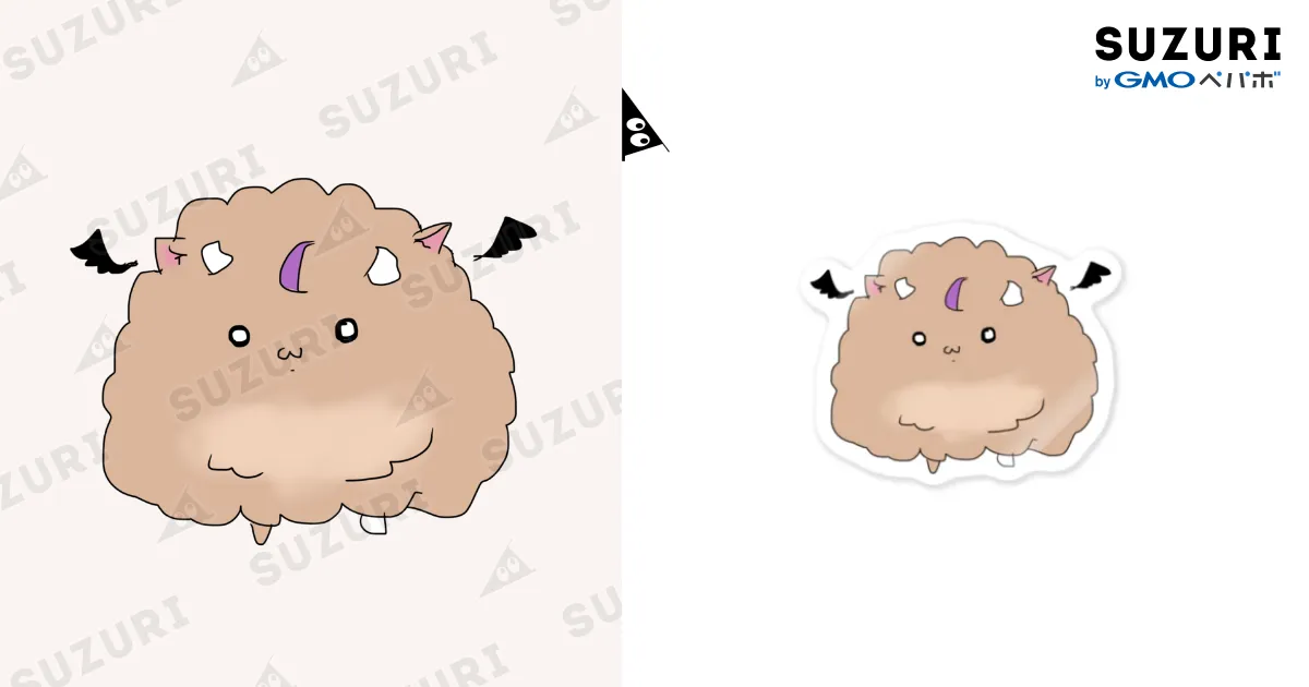 けろちゃん / +++地獄常設ショップ+++ ( ohga-ruki )のステッカー通販 ∞ SUZURI（スズリ）