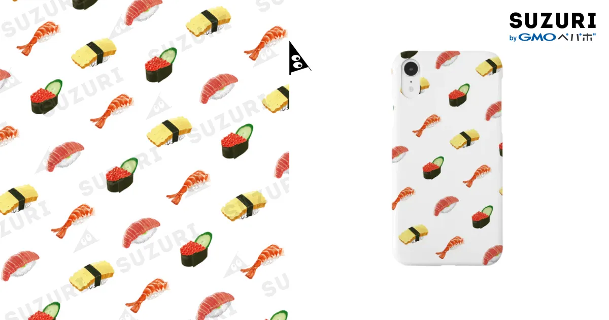 おすし お寿司 / ちよ ( tiyo_aka )のスマホケース（iPhone）通販
