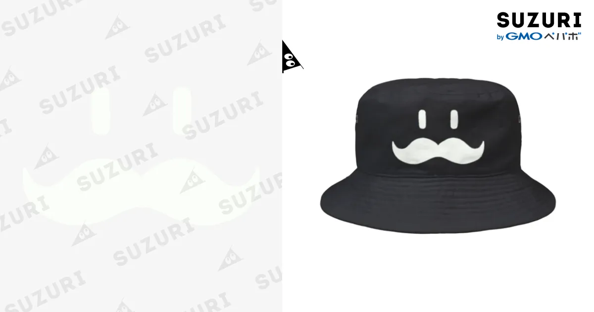 しいちゃん バケットハット 白黒 2セット しいちゃん バケットハット 白黒 2セット しいちゃんキャップ