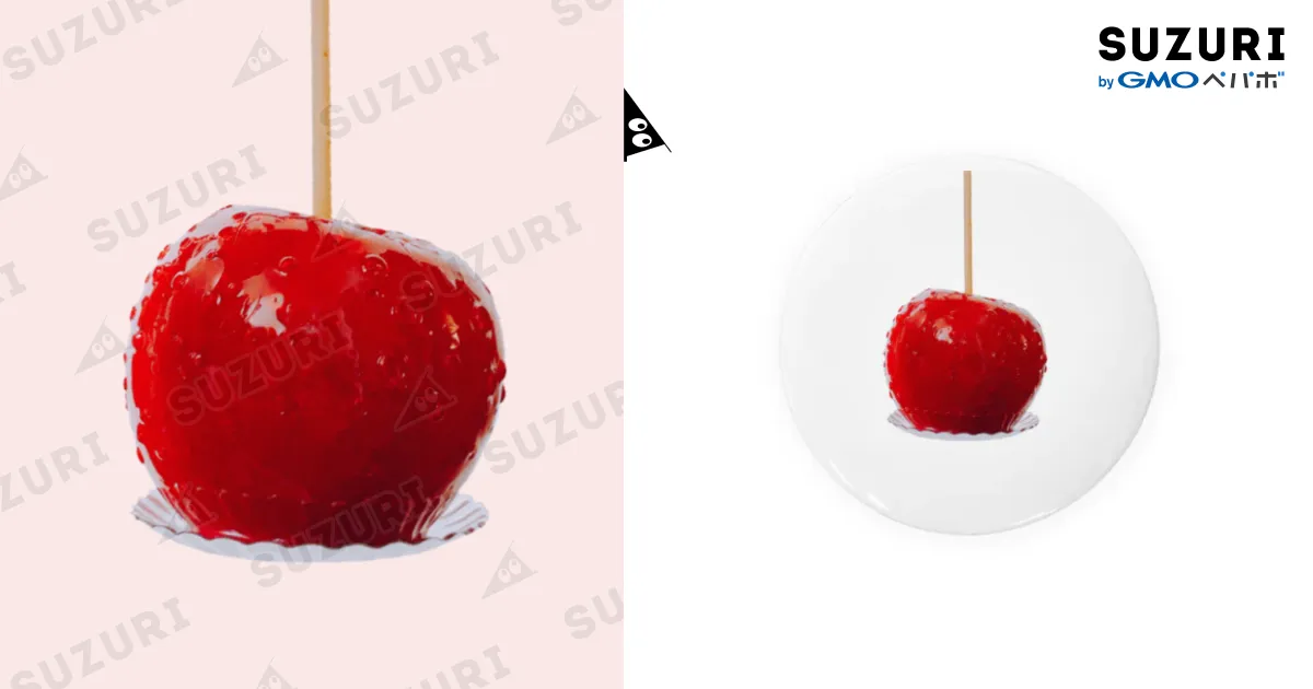りんご飴🍎(素直) / kirin.boutique ( amime_kirin )の缶バッジ