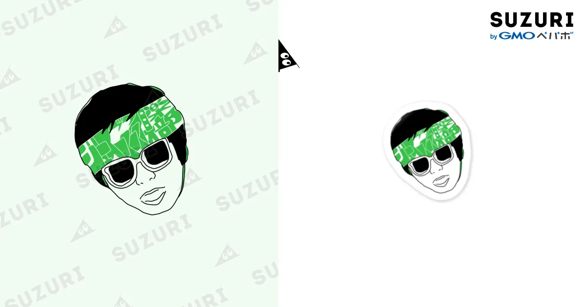 辻フェイス / ジュースごくごく倶楽部 ( 5959club )のステッカー通販 