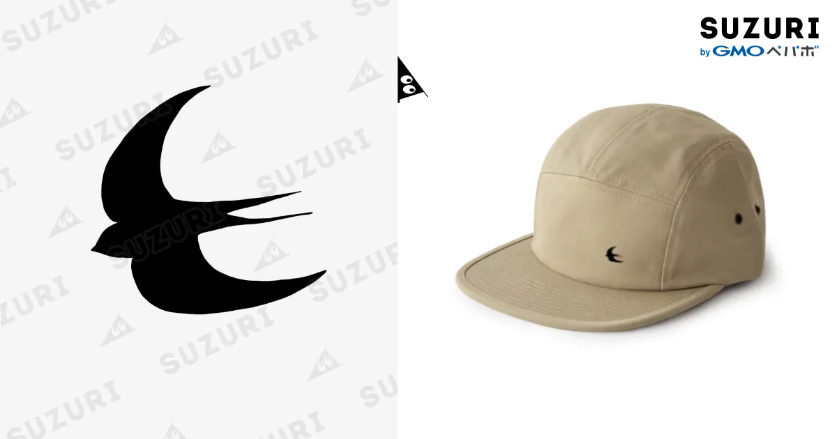 シルエット つばめ ツバメ 燕 swallow / hr29のジェットキャップ通販