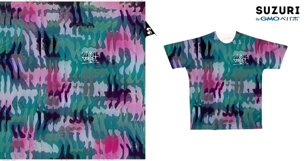 目ブレT / Ryota ( Ryoooooooota )のフルグラフィックTシャツ