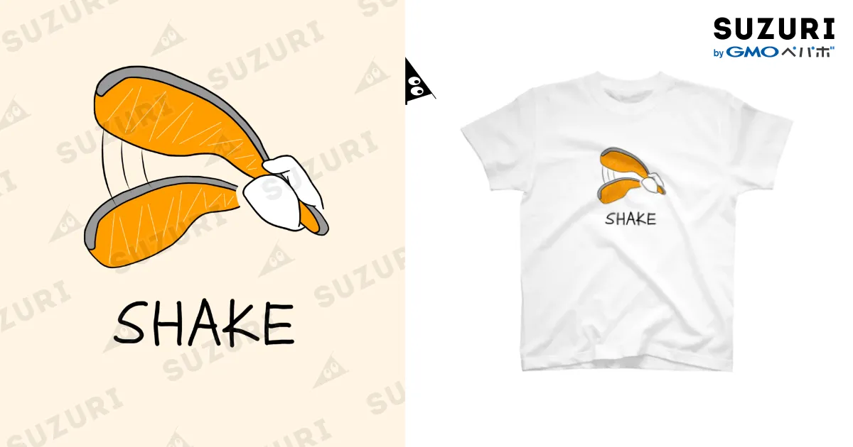 シャケ 鮭 シェイク / タノシー・イナ ( tanoshiikanji )の