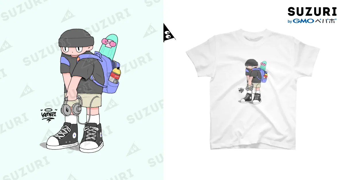 スケーターTシャツ / YAMEPI SHOP ( YAMEPI_SHOP )のスタンダードT 