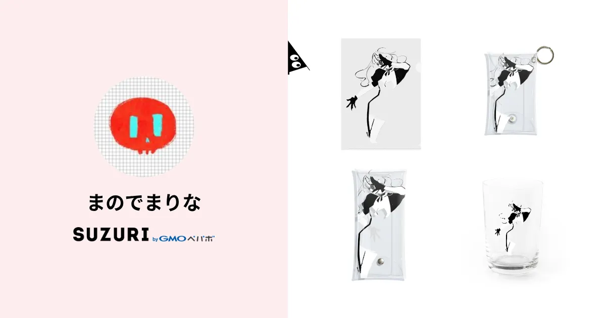 まのでまりなイラスト展 SPICE / ミニキャンバスプリント まのでまりな